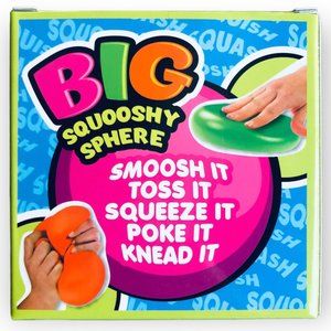 NEW - Orange Squish Attack Squooshy Sphere by JA-RU - Stress Relief/ Fidget Toy